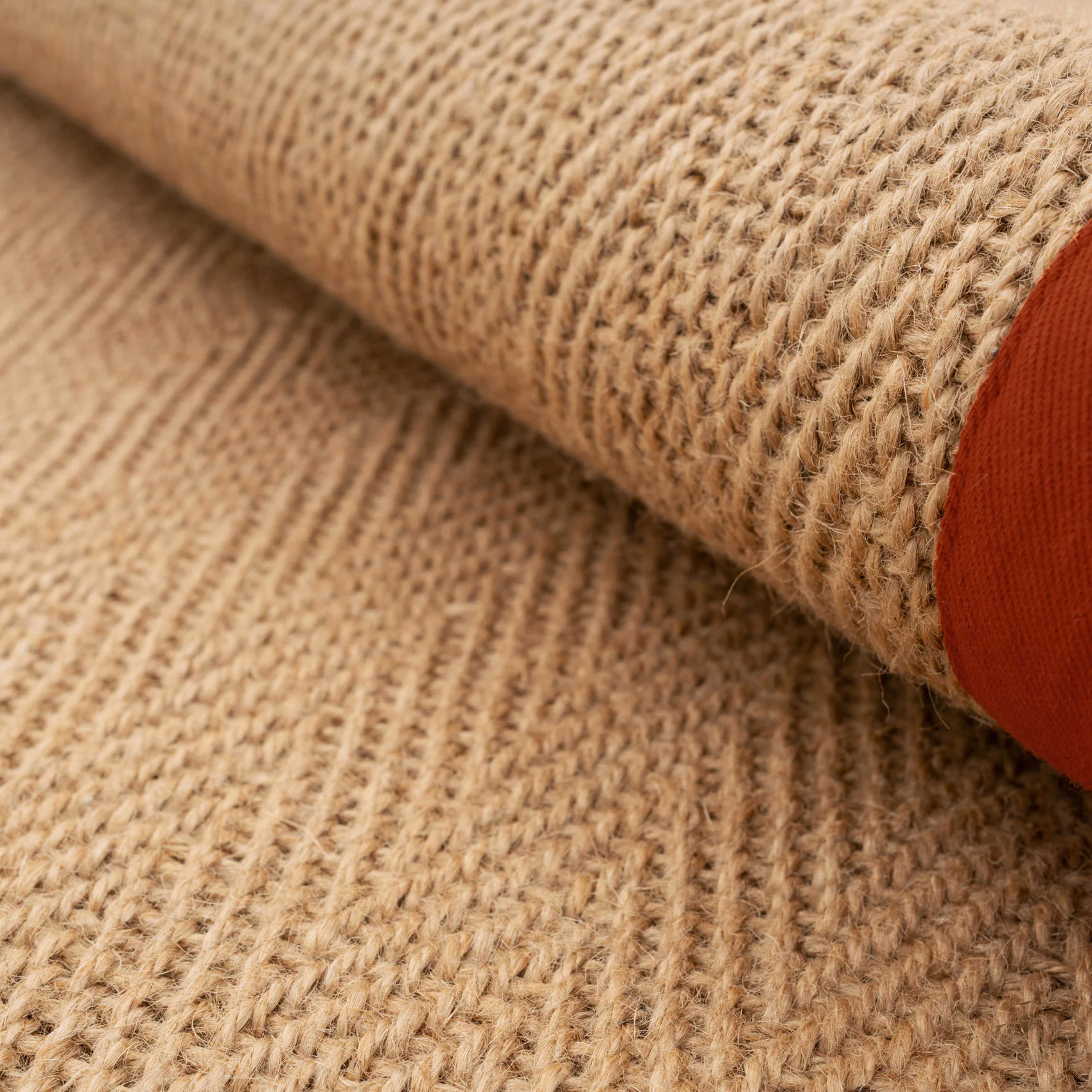 Terracotta Border Jute Runner Rug - Juliette Rust - Image 3
