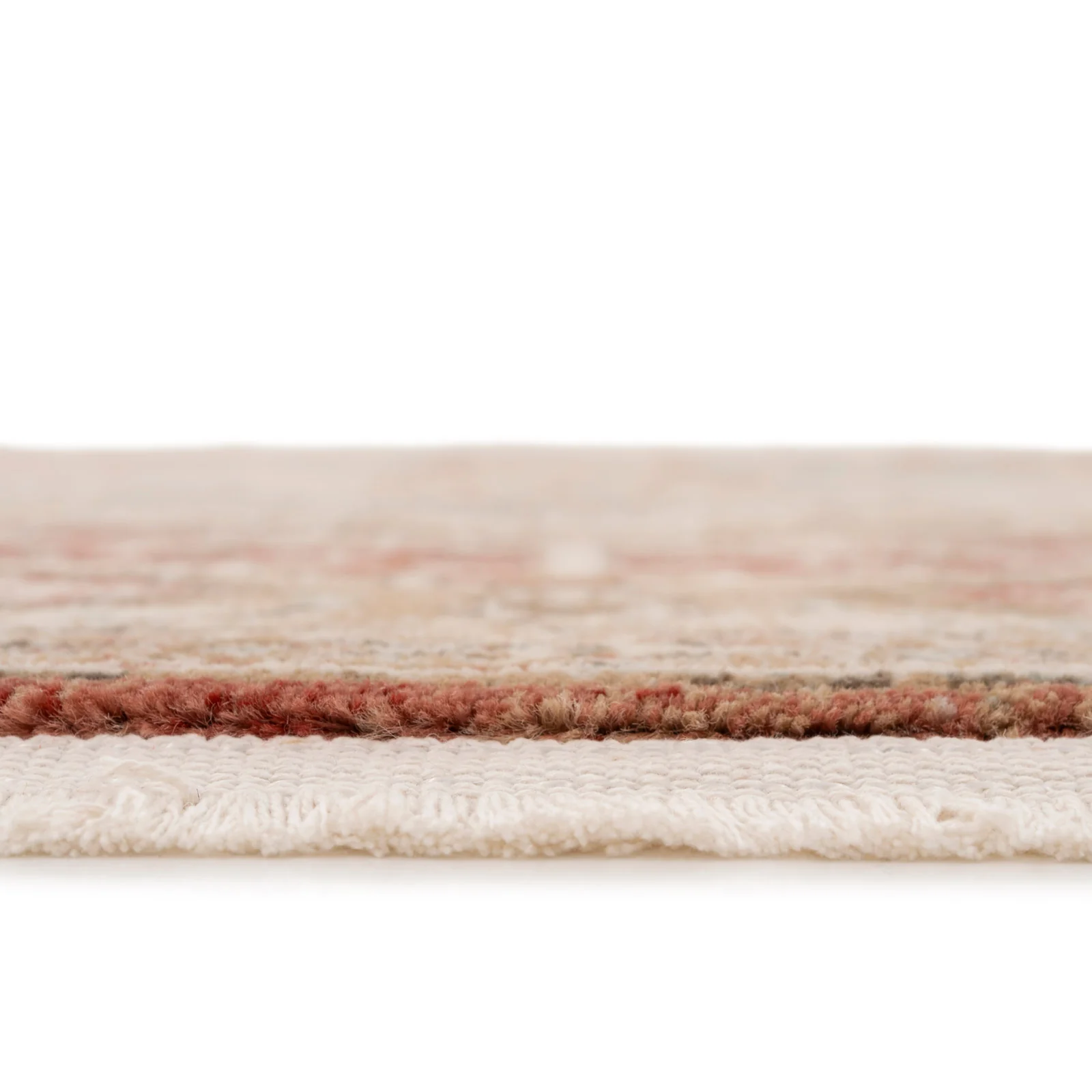 Traditional Plush Terracotta Runner - Selma - Image 3