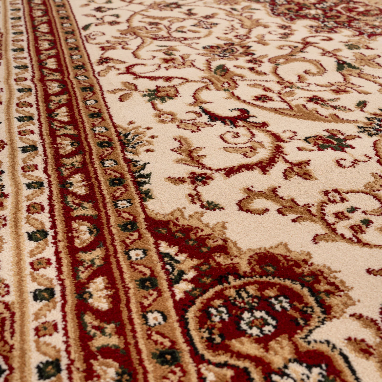 Traditional Regal Red Rug - Navan - Image 7