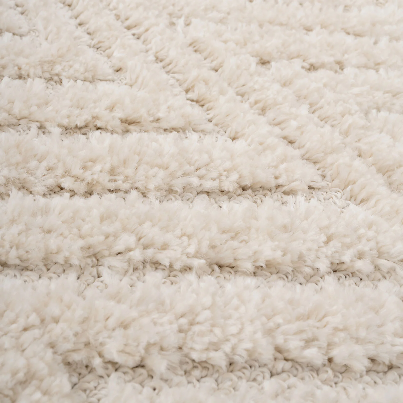 Warm White Chevron Rug - Sula - Image 7