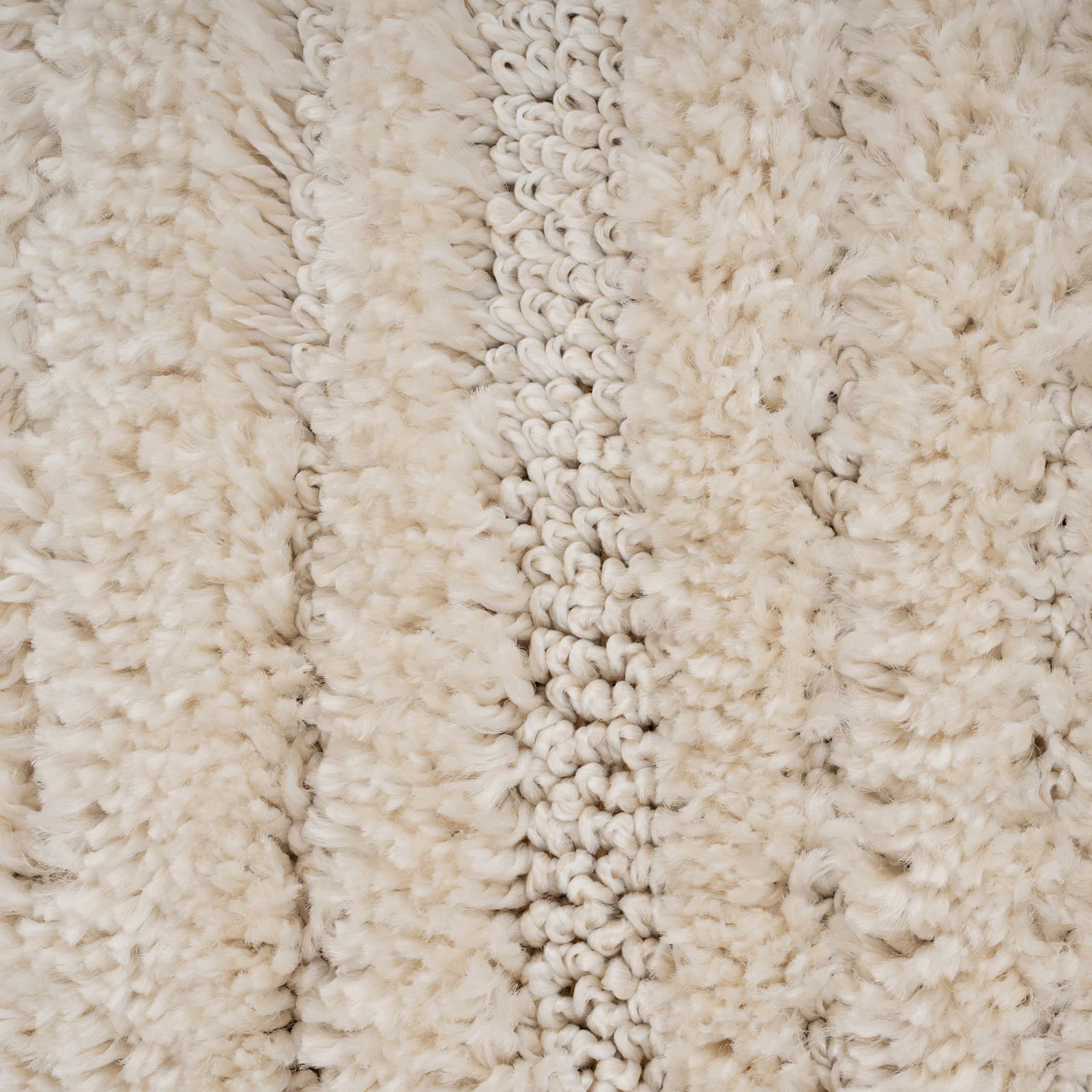 Warm White Linear Area Rug - Bowie - Image 10