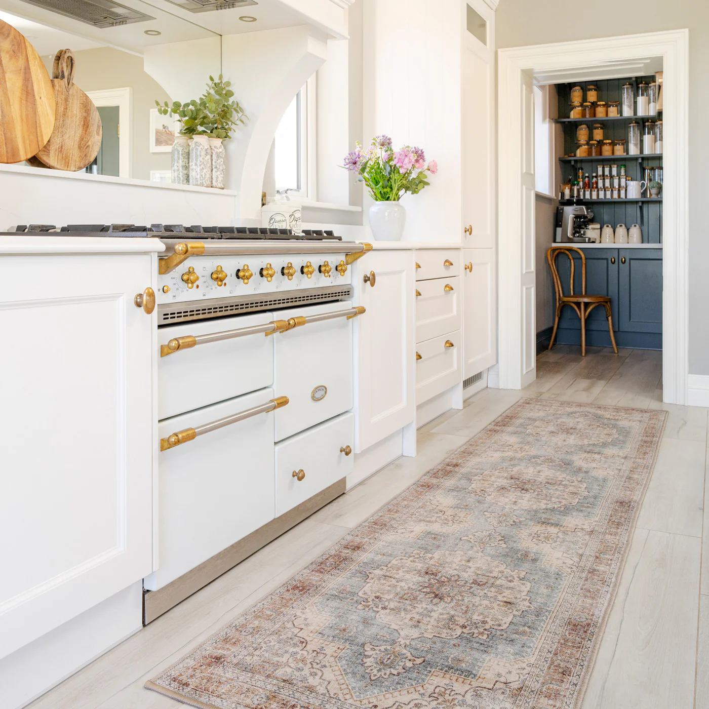 Washable Blue Heritage Rug - Sonder - Image 11
