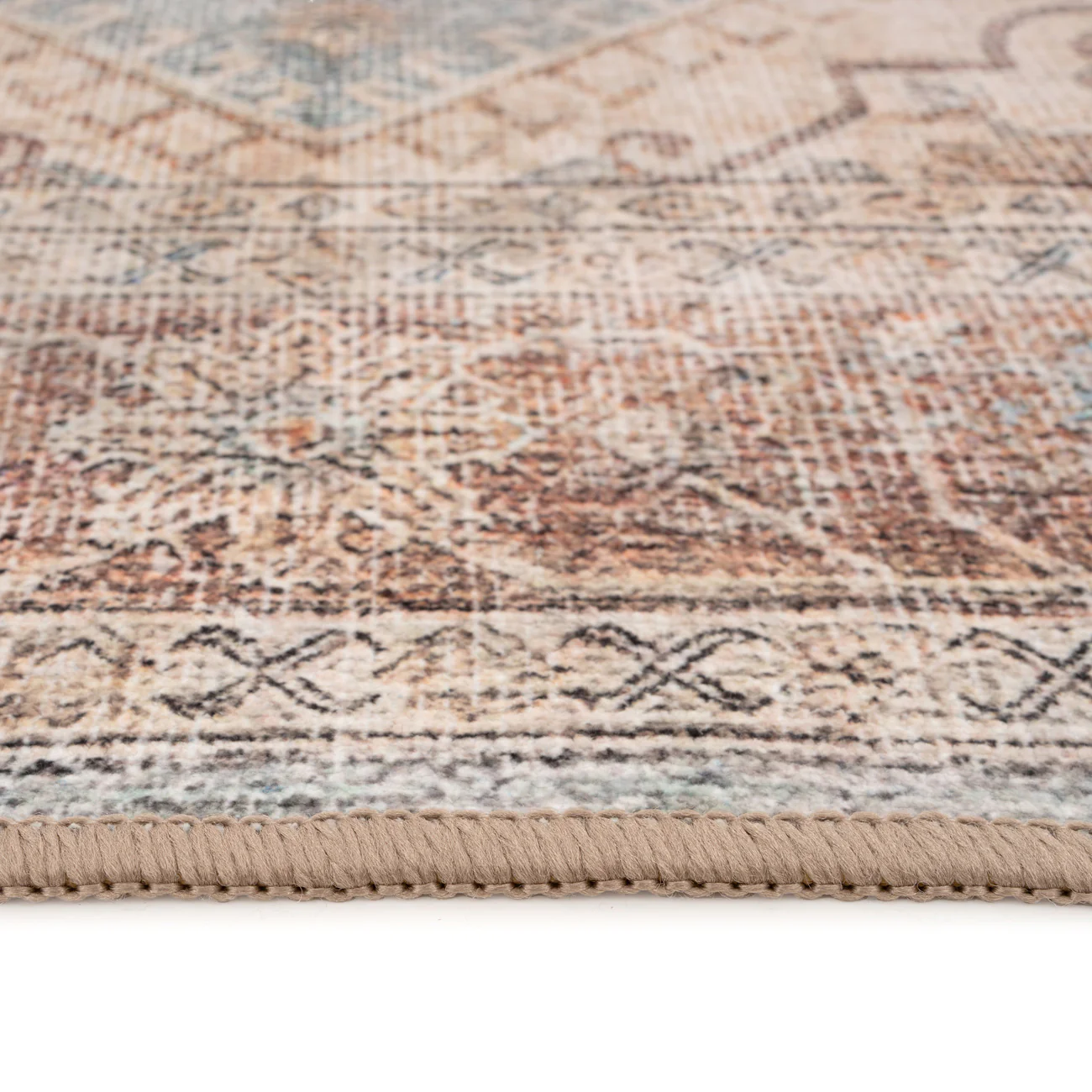 Washable Blue Heritage Runner - Sonder - Image 7