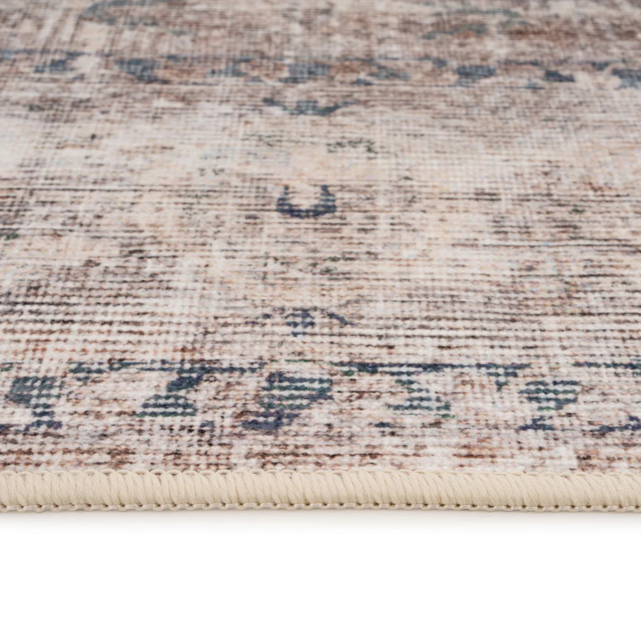 Washable Grey Blue Vintage Rug - Roam - Image 14