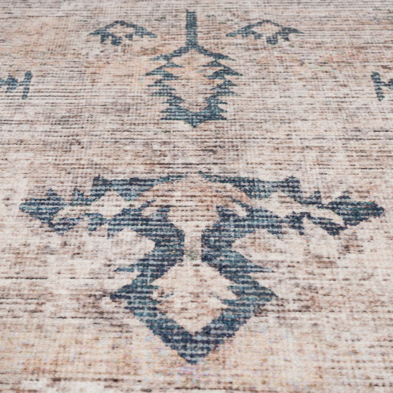 Washable Grey Blue Vintage Rug - Roam - Image 15