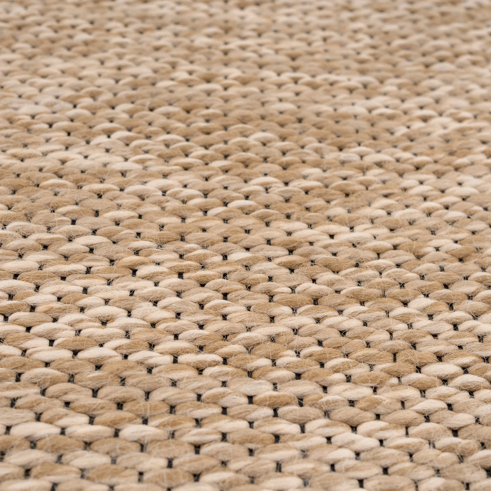 Washable Beige Berber Jute Style Rug - Alva - Image 9