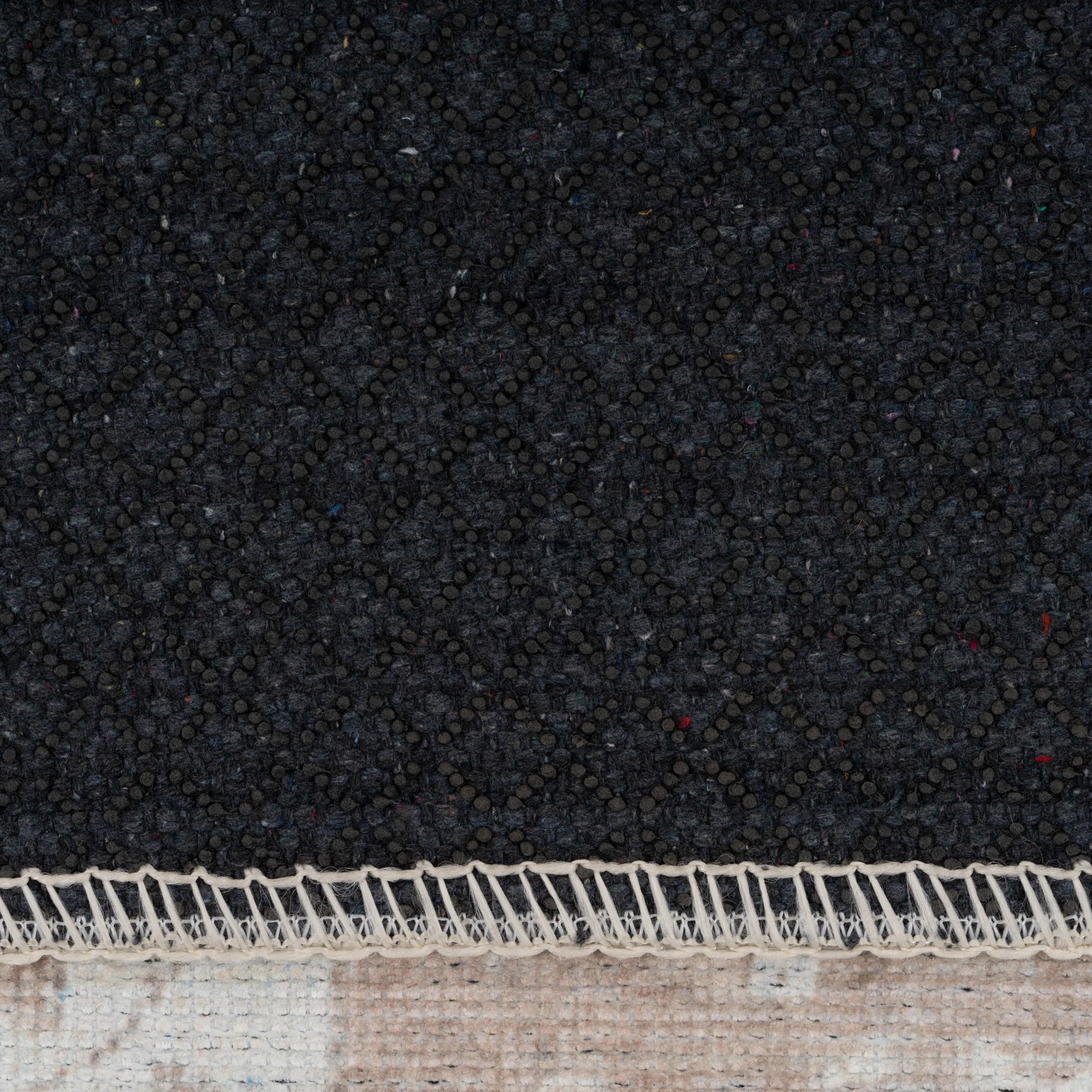Flatwoven Washable Distressed Beige Area Rug - Tolka - Image 10
