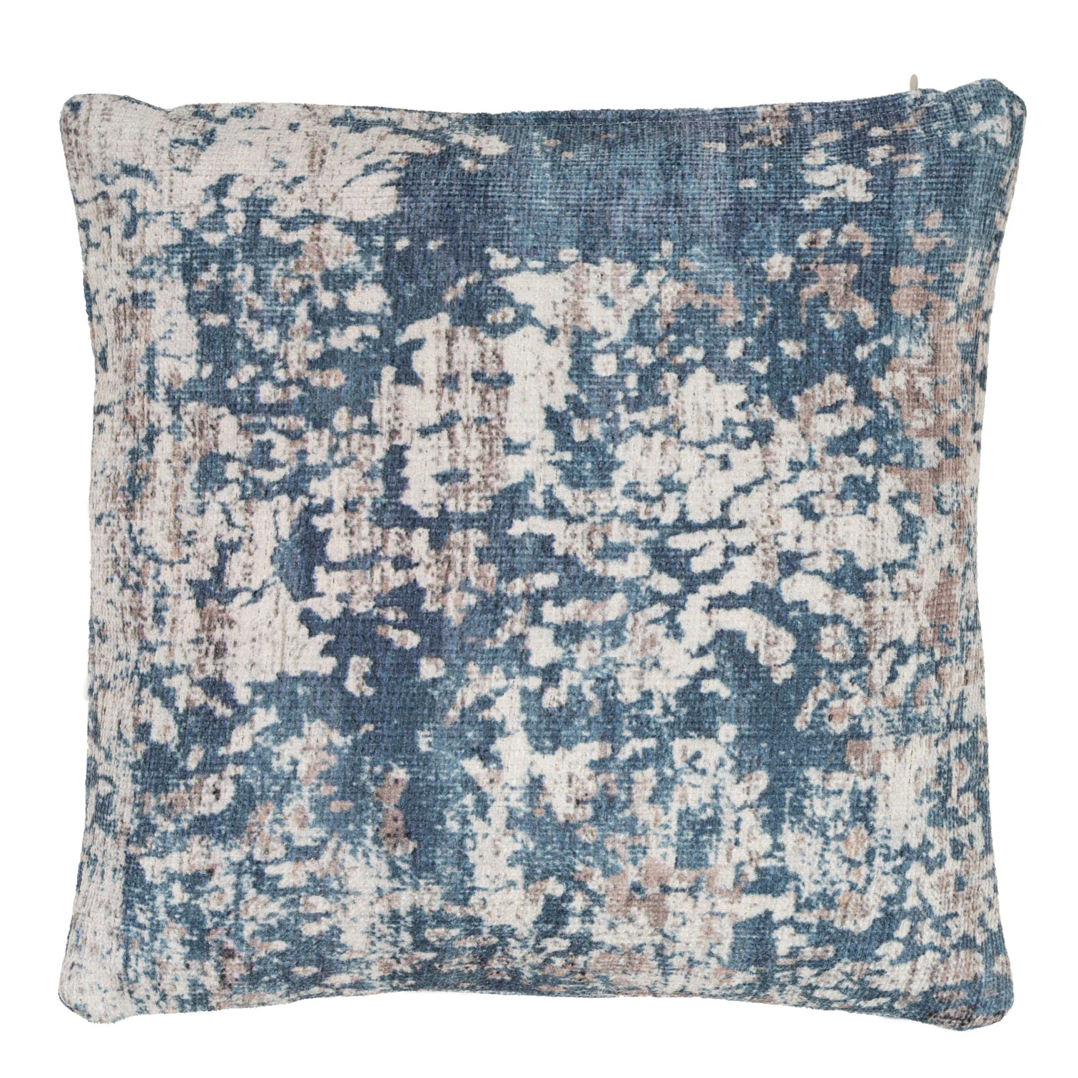 Flatwoven Washable Distressed Blue Area Rug - Dash - Image 10