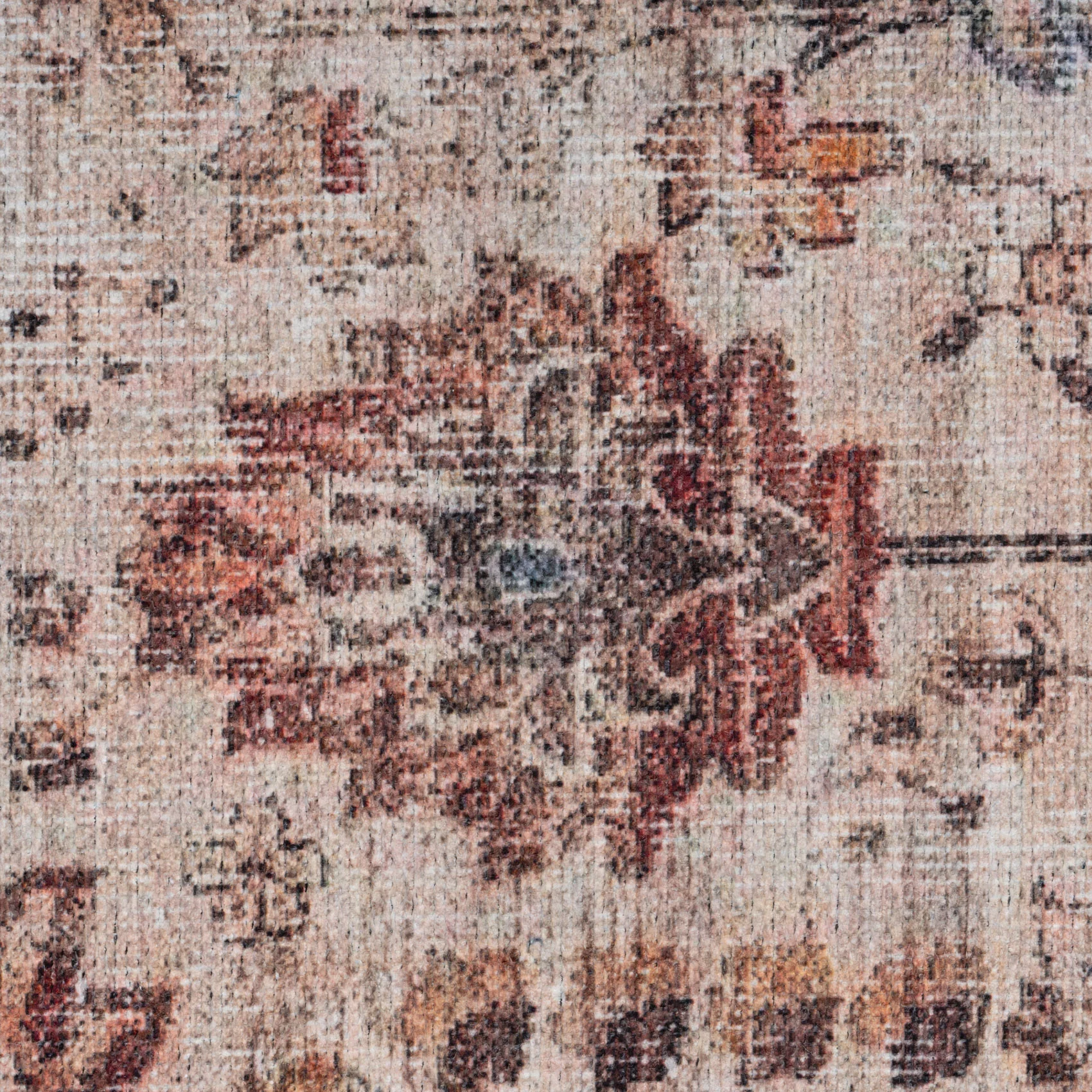 Flatwoven Washable Earthy Flora Area Rug - Shannon - Image 9