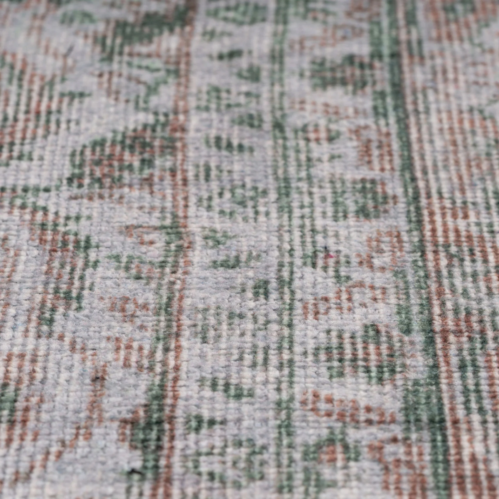 Flatwoven Washable Green Medallion Area Rug - Orion - Image 11
