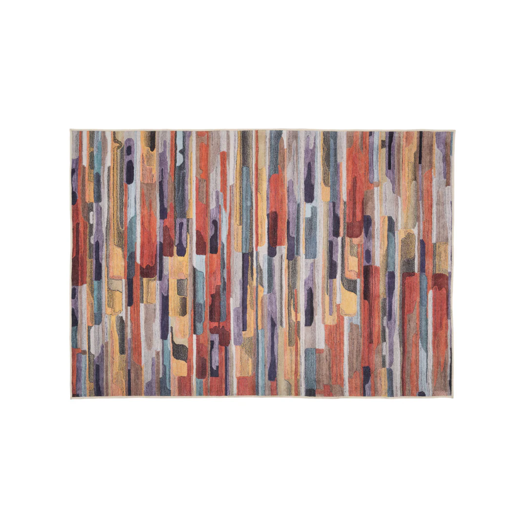 Washable Multicolour Kitchen Mat - Blur - Image 7