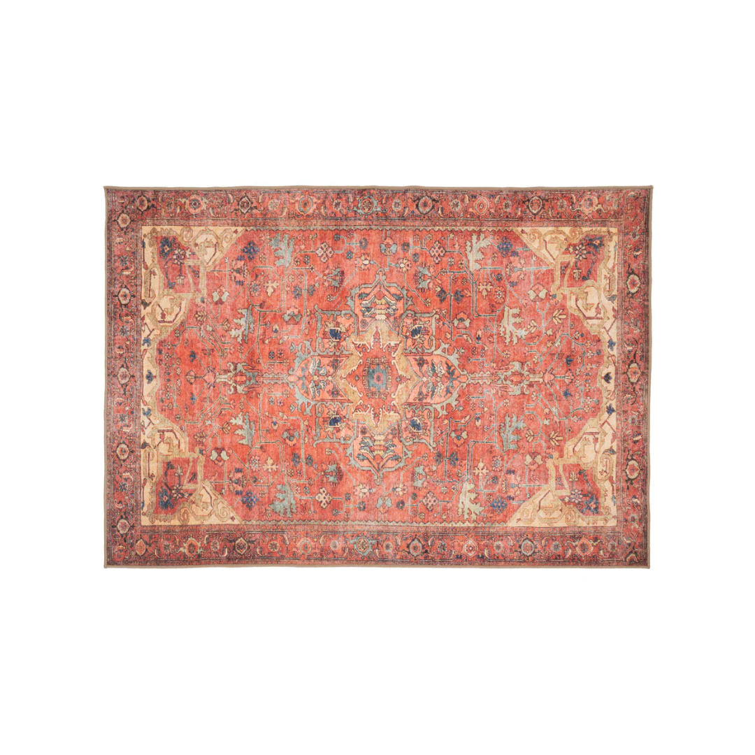 Washable Red Kitchen Mat - Viv - Image 7
