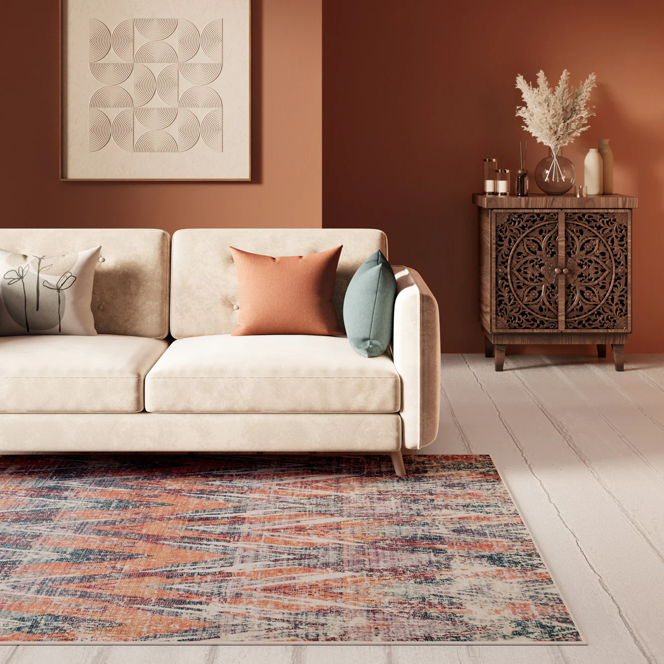 Washable Bathroom Mat - Ziggy - Image 3