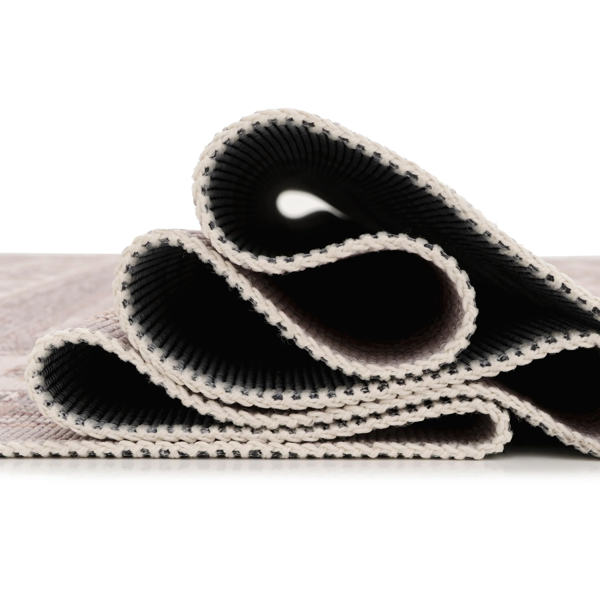 Washable Looped Grey Doormat - Safi - Image 4