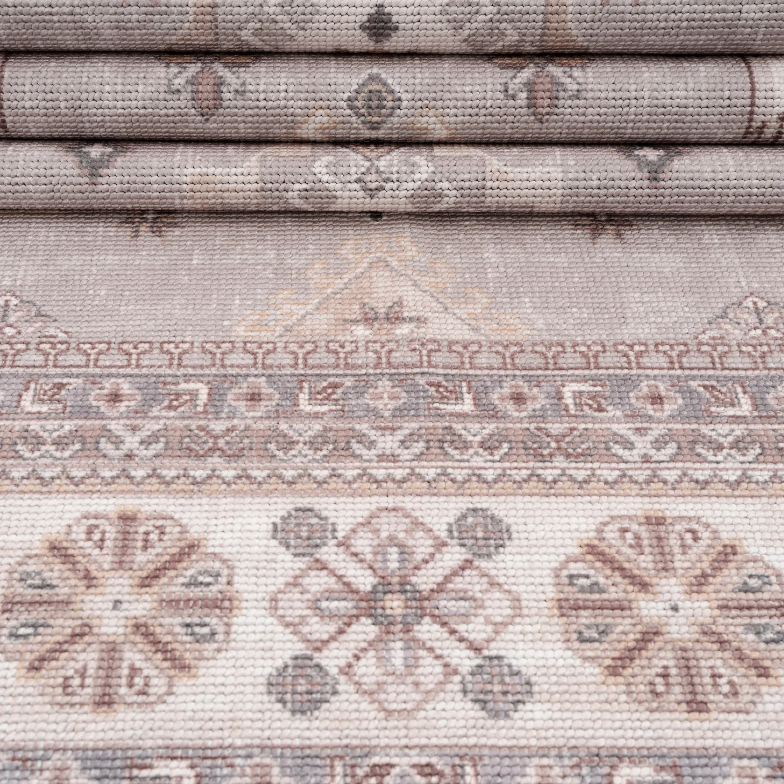Washable Looped Grey Doormat - Safi - Image 5