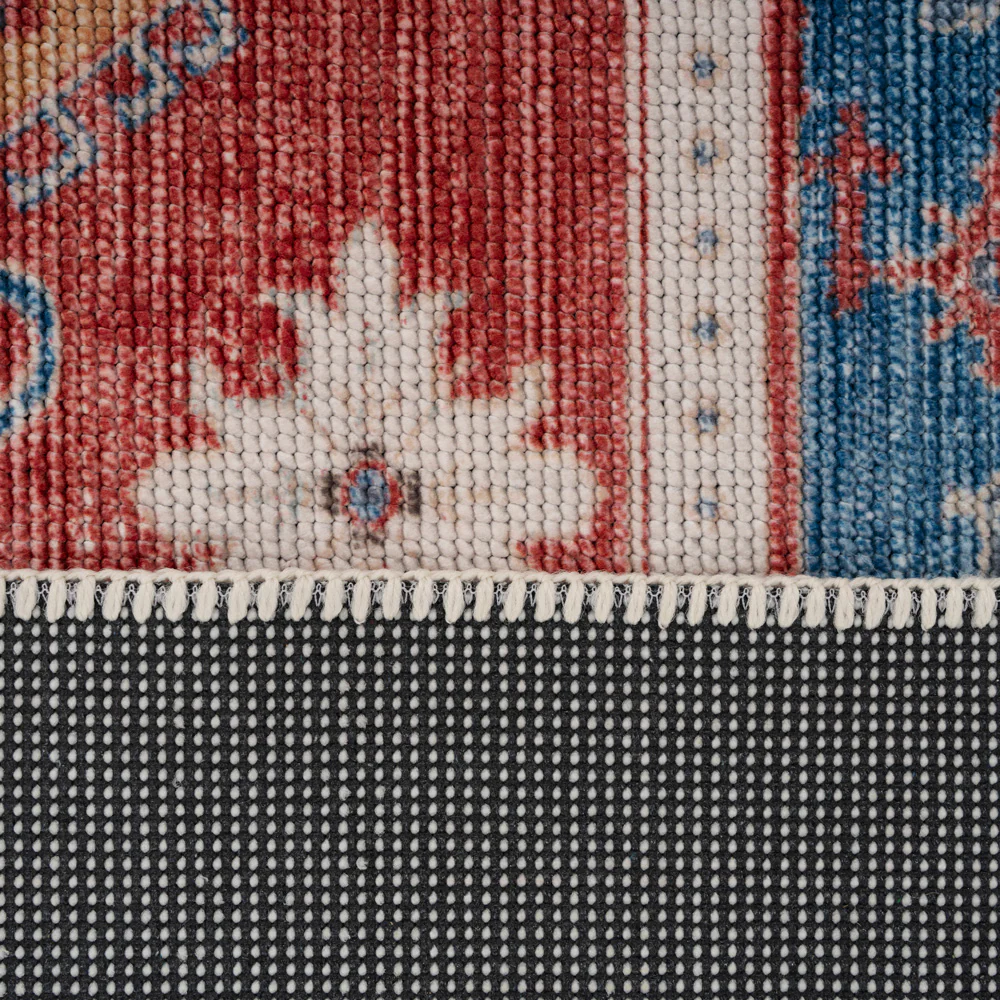 Washable Looped Red Doormat - Anais - Image 4