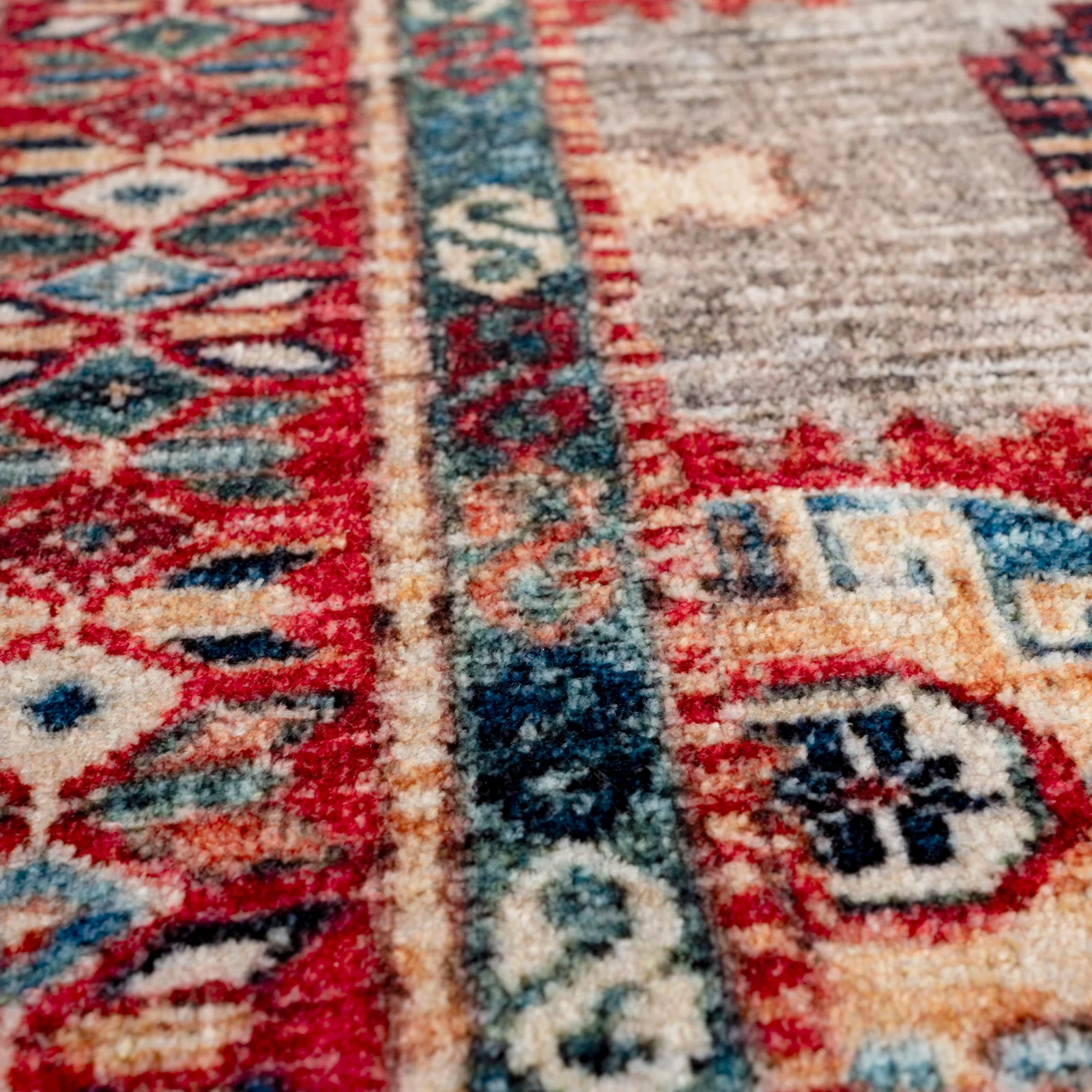 Washable Multicolour Persian Style Rug - Rani - Image 7