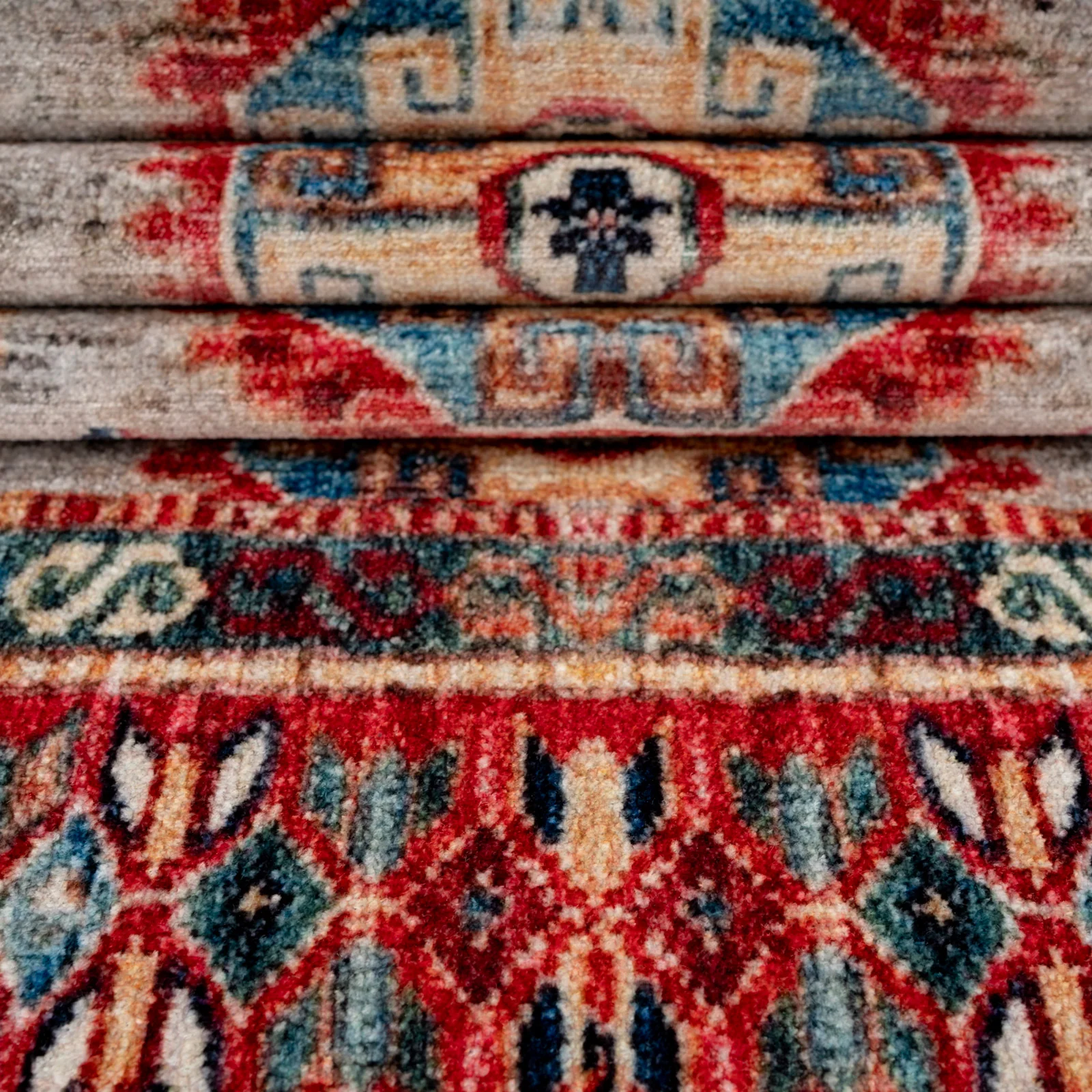 Washable Multicolour Persian Style Runner - Rani - Image 5
