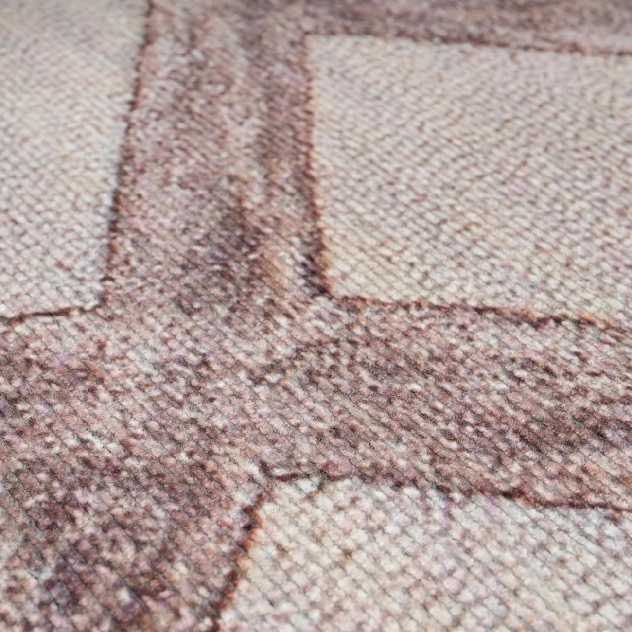 Washable Neutral Geometric Runner - Burrow - Image 10