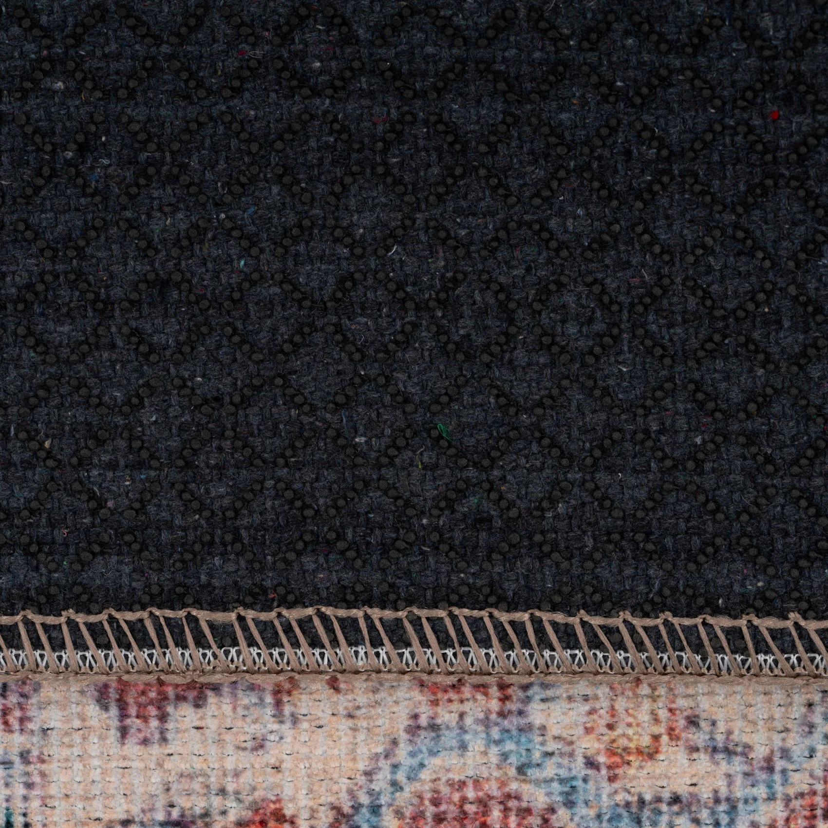 Flatwoven Washable Red Medallion Area Rug - Slaney - Image 11