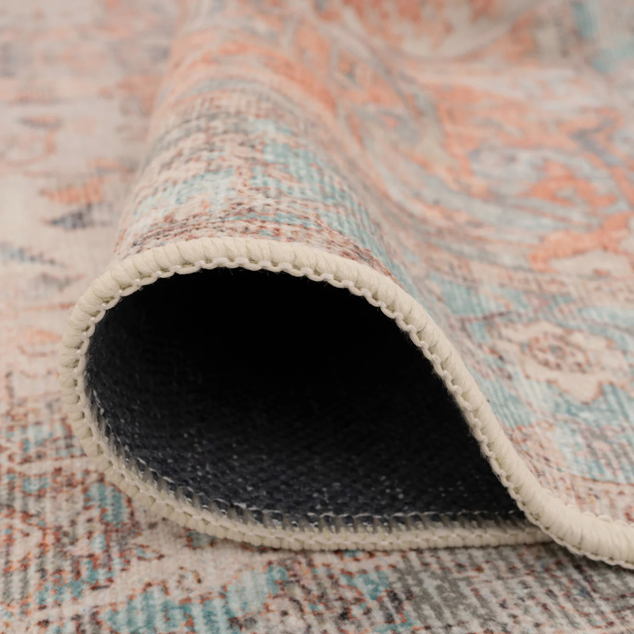 Washable Terracotta Vintage Runner - Sisu - Image 7