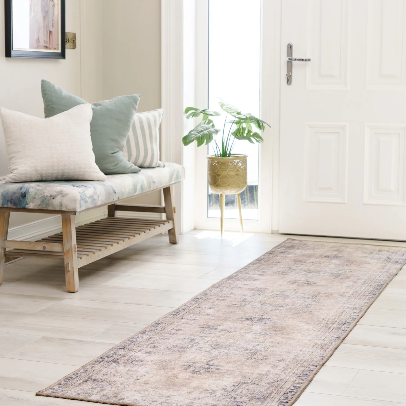 Washable Terracotta Vintage Runner - Wander - Image 4